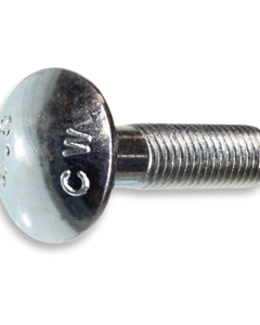 Mushroom head square neck bolt M 12x 50 DIN 603 galv